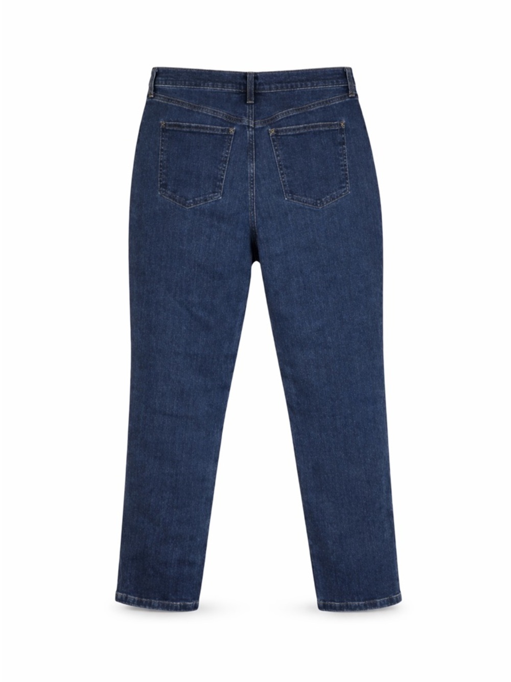 L.L. Bean Classic Fit Jeans Size 14 Dark Wash Straight Leg - Picture 4 of 10